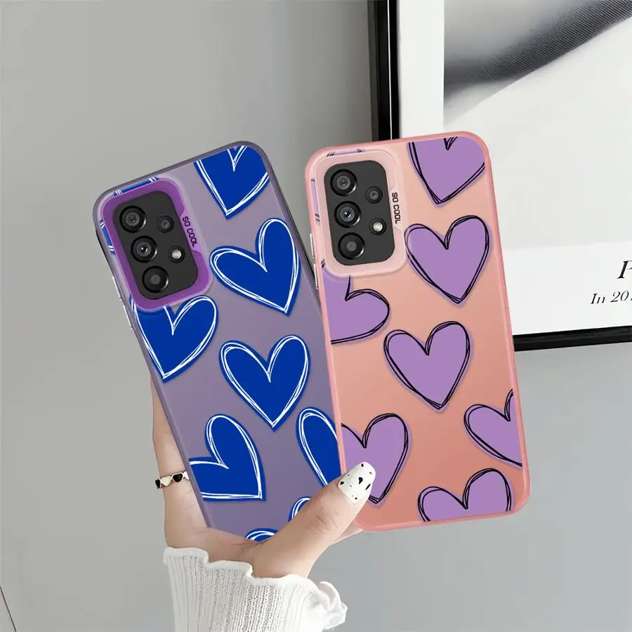Funda creativa con forma de corazón de amor para Xiaomi Redmi 9C 13C A5 A1 A2 Plus 14C 10C 9T 12C K60 - imagen 4
