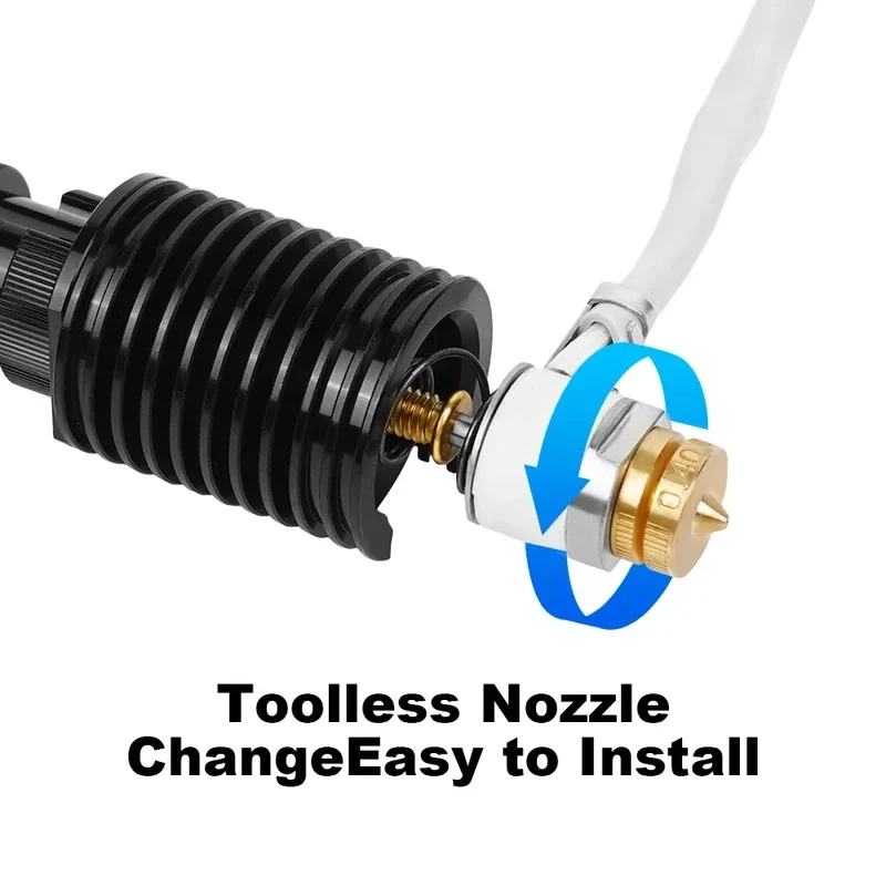 Kit Hotend de cerámica E3D Revo mejorado, núcleo calentador de calentamiento rápido para cambio rápido E-3-D REVO H2 V2S Ender 3,Pro,V2,Voron Hot End - imagen 5