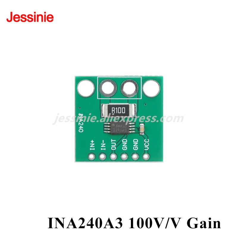 5 uds/1 unidad INA240A1 INA240A2 INA240A3 INA240A4 Módulo amplificador de detección de corriente adquisición de corriente bidireccional 20V 50V 100V 200V - imagen 4