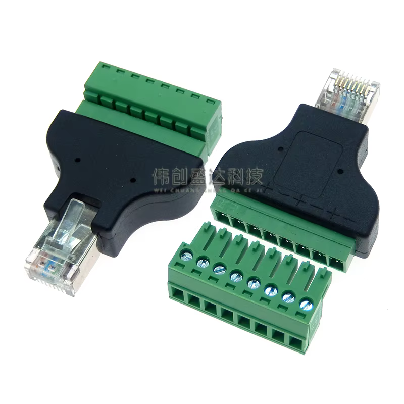 Terminal Borna RJ45 con Tornillo para Cámaras CCTV - imagen 3
