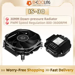 ID-COOLING IS-30i Enfriador CPU Silencioso ITX Intel PWM
