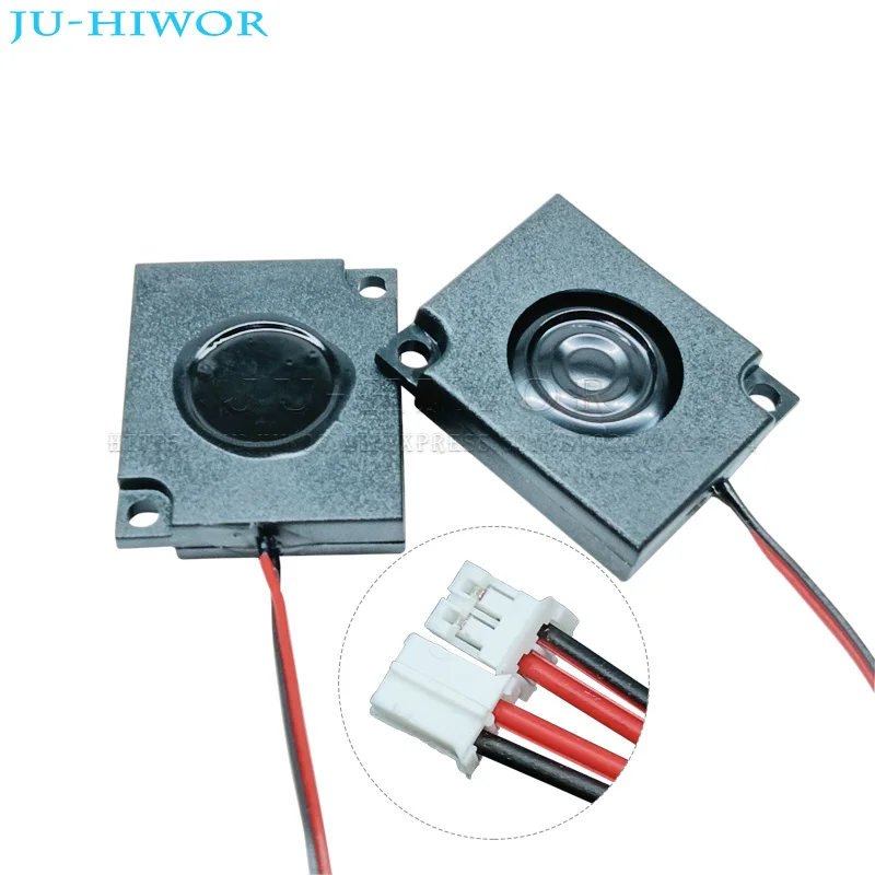 2 uds 8 Ohm 2W 2530 Audio caja cuadrada portátil altavoz fino timbre juguete reproductor de ordenador portátil 3025 Mini altavoz DIY para tableta - imagen 3