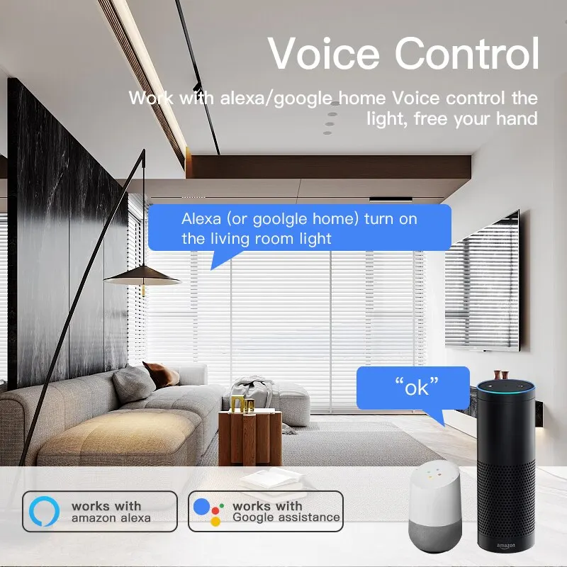 Interruptor inteligente Tuya Zigbee con WiFi, módulo de automatización de relé de Control inalámbrico, temporizador remoto, aplicación de voz, Alexa y Google Home - imagen 3