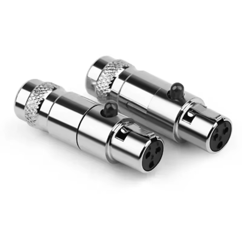 Conector XLR Hembra 3 y 4 Pines – Micrófono Audio Profesional - imagen 3