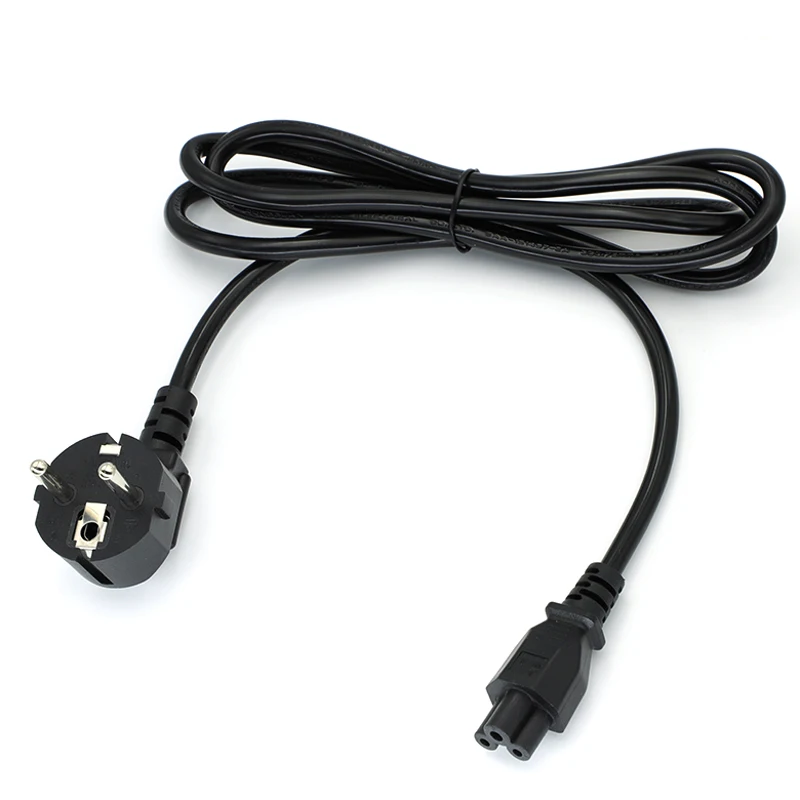 Cargador Universal de 3 pines para ordenador portátil, Cable adaptador de corriente de 1,5 M para HP, Dell, Toshiba, Sony, ASUS, Lenovo, Samsung y notebook