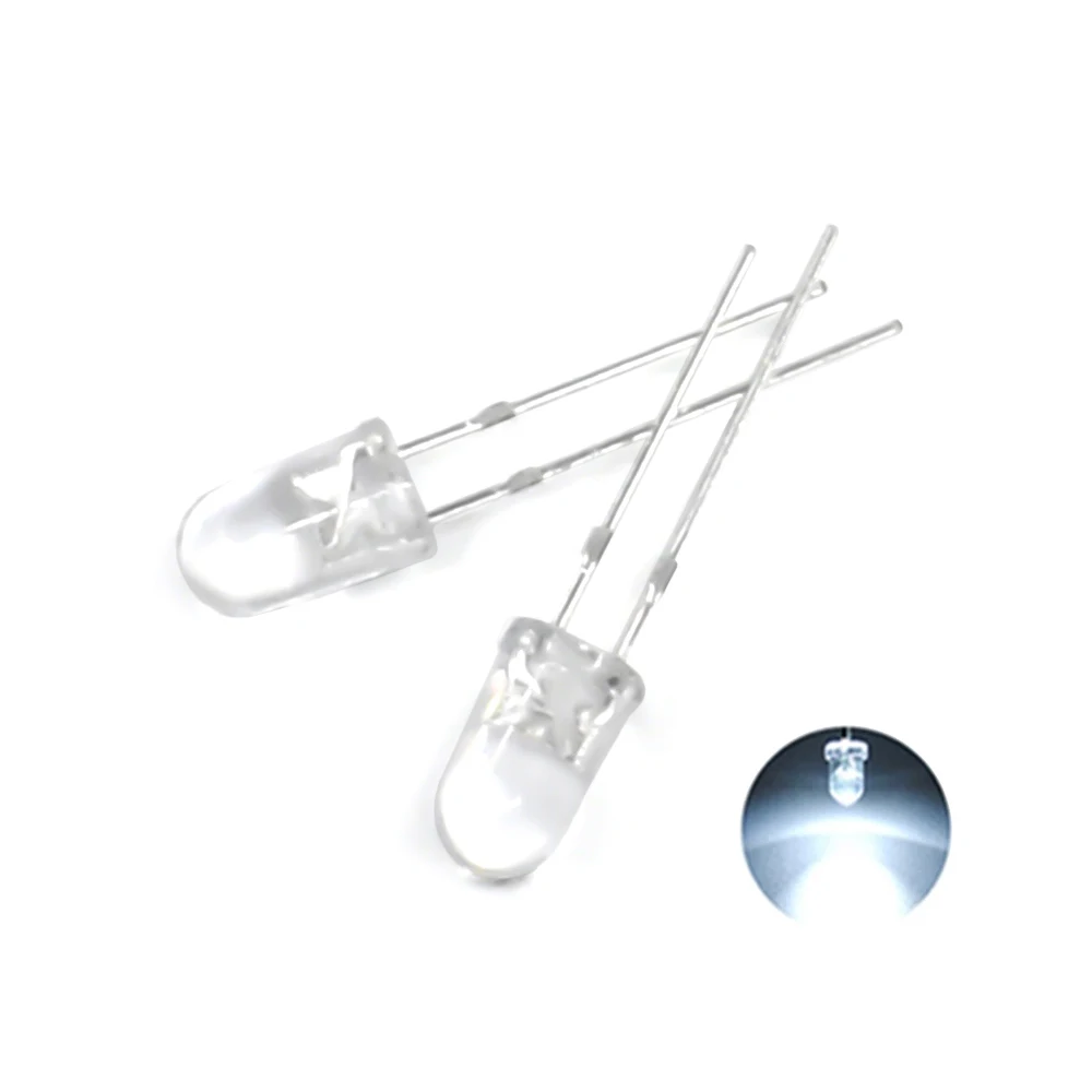 Kit surtido de luz de diodo LED, 5MM, verde, azul, blanco, amarillo, rojo, componente, Kit DIY, nuevo, Original para Arduino - imagen 4