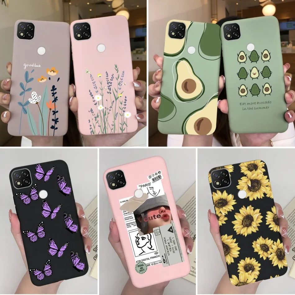 Funda de teléfono para Xiaomi Poco C3 C31, carcasa trasera de silicona suave, colorida, mate, a prueba de golpes, PocoC3, PocoC31, Poco C 3 31
