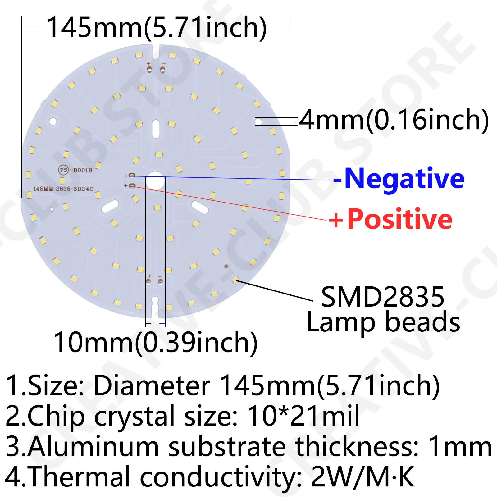 24W DC74-76V 250-300mA alto Lumen 1920-2400LM SMD2835 LED Chip matriz LED COB para accesorios de iluminación foco luces de bombilla LED - imagen 5