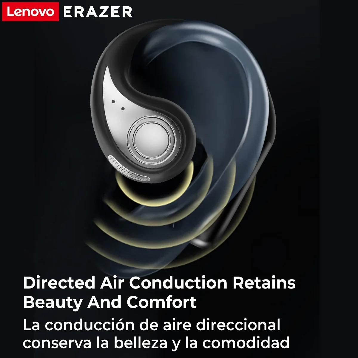 Erazer XP8 auriculares Bluetooth OWS auriculares para juegos cómodos auriculares inalámbricos Control táctil 70 horas de vida útil ultralarga - imagen 5