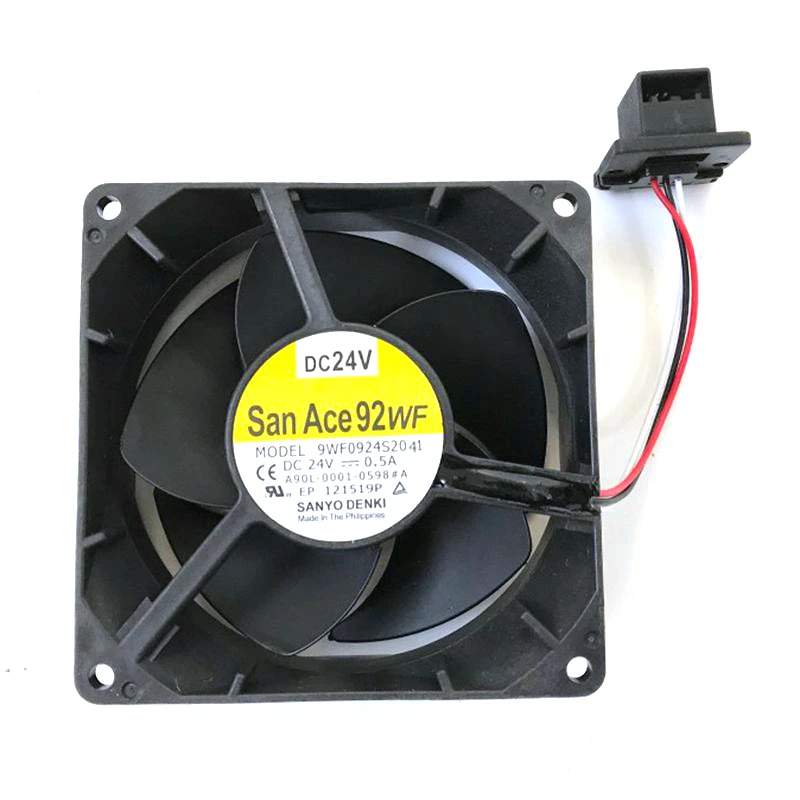 Ventilador de accionamiento Fanuc, máquina herramienta CNC 9WF0924S2041, 24V, 0.5A, 9cm, 9232, nuevo y original - imagen 3