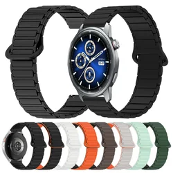 Correa de silicona magnética para reloj Realme, deportiva