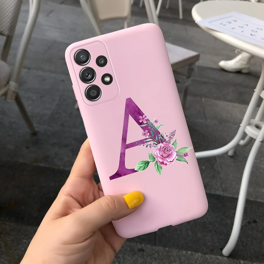 Funda Silicona Samsung Galaxy A13 - Diseño Letras Suave - imagen 5