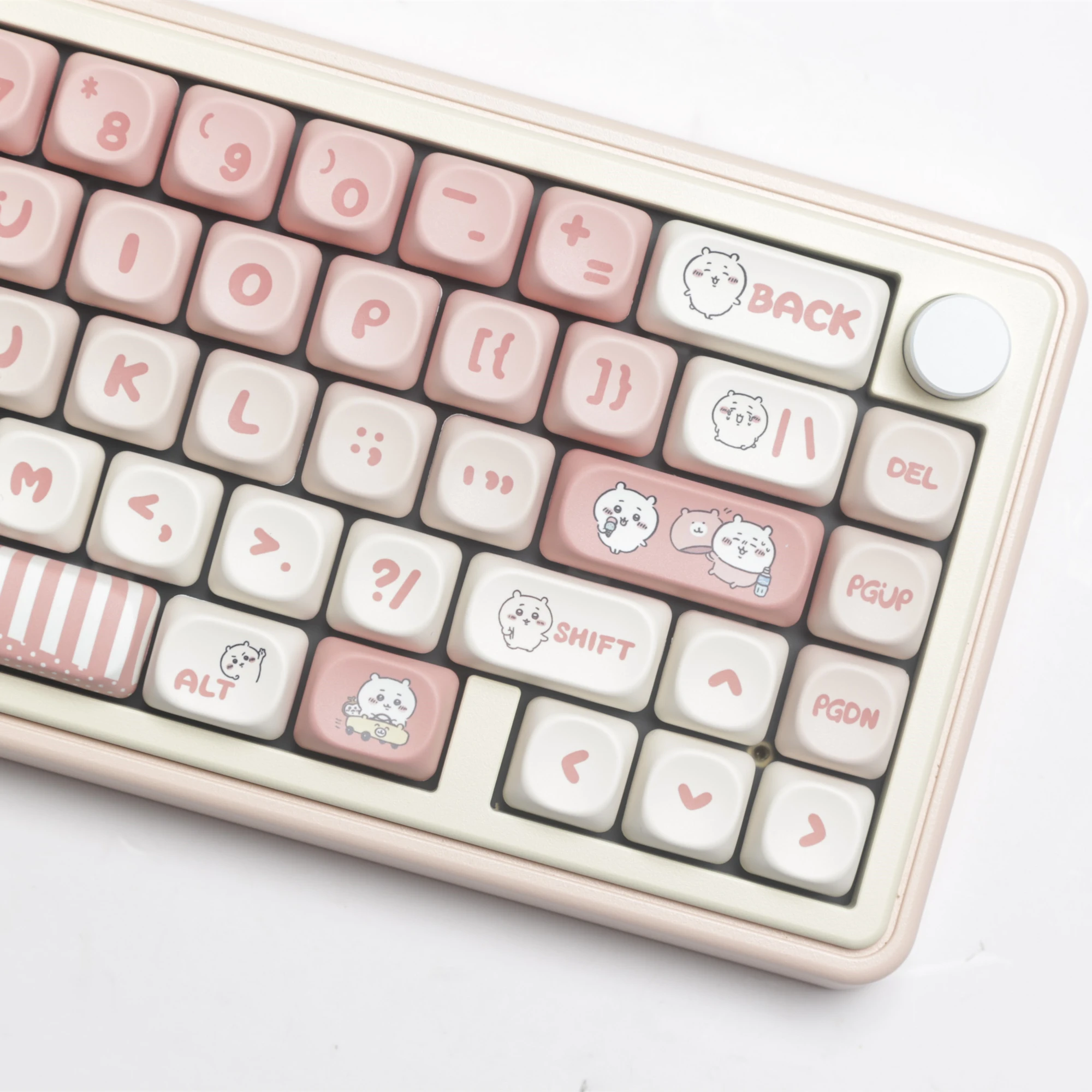 Juego de teclas de Kohachi para teclado mecánico Alice, accesorio con 144 teclas, PBT, MOA, DYE-SUB, Anime, 2.25U, 2.75U - imagen 5