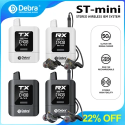 Debra Monitor In-Ear Inalámbrico UHF - Sistema IEM Audio para Directos