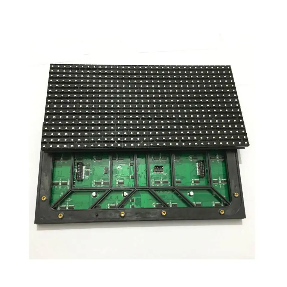 Módulo de pantalla LED para exteriores, matriz de puntos a todo Color, SMD de alto brillo, P10, 320x160MM - imagen 5