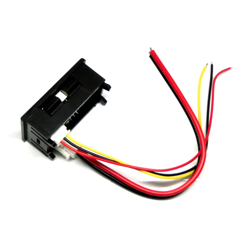 Mini voltímetro Digital, amperímetro DC 100V 10A, Panel Amp, voltios, medidor de corriente, Detector de prueba, pantalla LED Dual de 0,56 ", coche - imagen 3