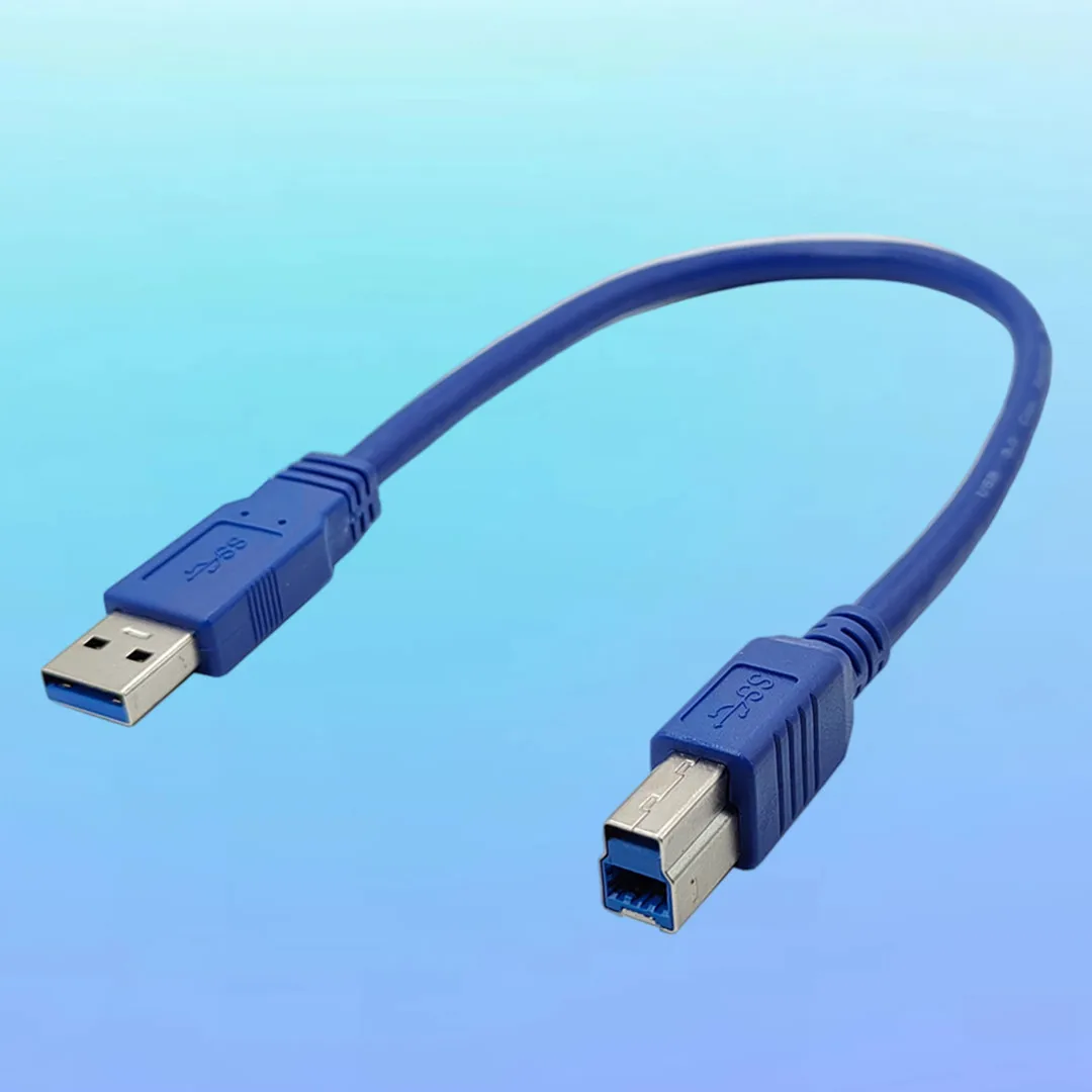 Cable USB 3,0 de 10 pies tipo A macho a tipo B escáner macho USB3.0 Cable de datos de impresión de alta velocidad para cámara Digital HDD impresora de cámara web 5M