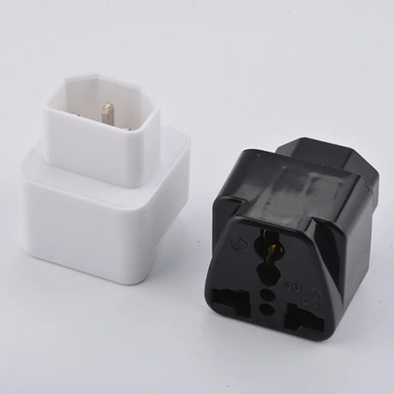 Universal IEC 320 C14 macho a C13 hembra servidor enchufe 10A adaptador de corriente PDU UPS enchufe de conversión especial C14 a EE. UU. Reino Unido UE AU - imagen 3