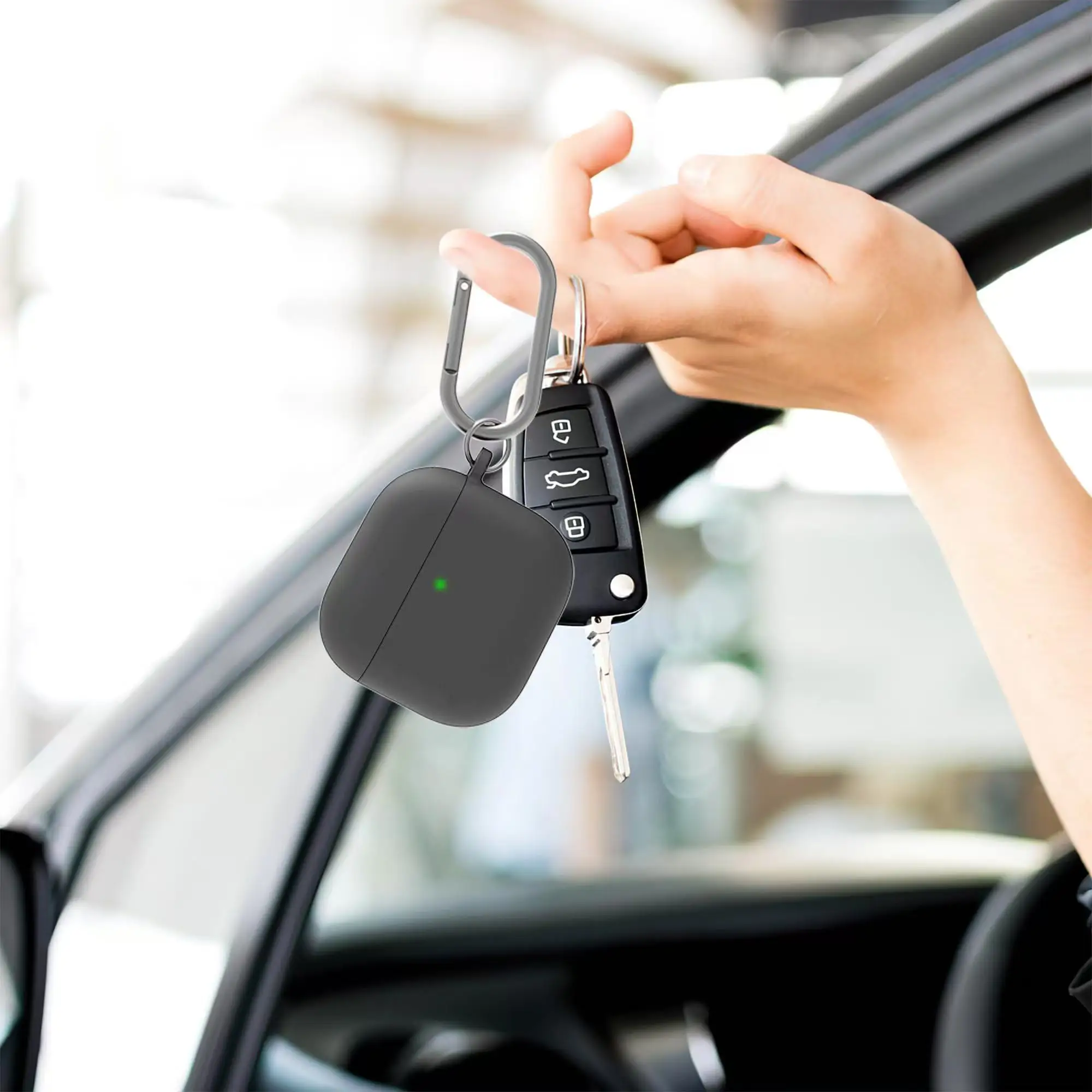 Funda AirPods 4 con kit de limpieza, funda protectora de silicona suave para Apple AirPods 4 generación para mujeres y hombres - imagen 5