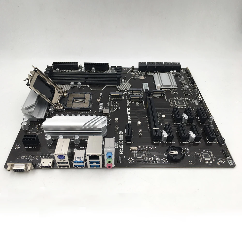 Para Biostar TZ590-BTC DUO placa base Z590 LGA1200 6 Gb/s compatible con 10. °/11 ° CPU Micro ATX DDR4 PCIe 3,0 128GB - imagen 4