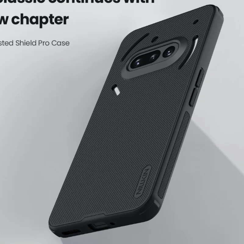 NILLKIN For Nothing Phone 3a Funda ajustada Funda protectora súper esmerilada Cubierta de PC mate para Nothing Phone 3a