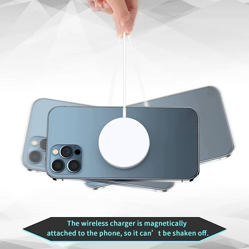 MagSafe Anillo Magnético de Metal para iPhone 16-12 Pro Max - Carga - imagen 3