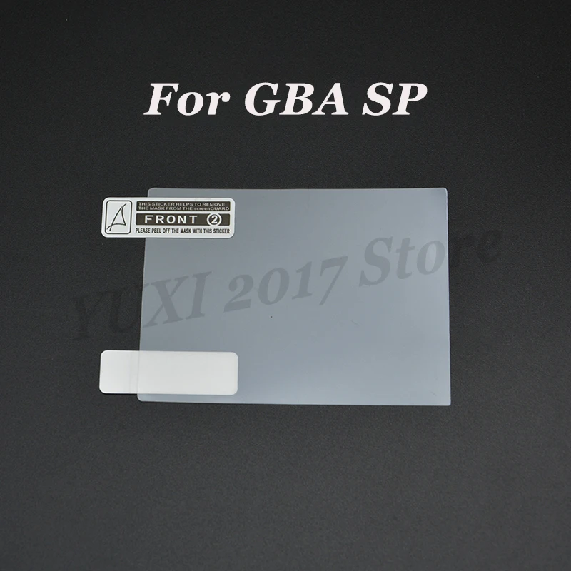 Película protectora de plástico transparente para pantalla LCD, PET, adecuada para consolas de juegos GB GBA GBC GBA SP GBP GBM, 1-2 uds. - imagen 5