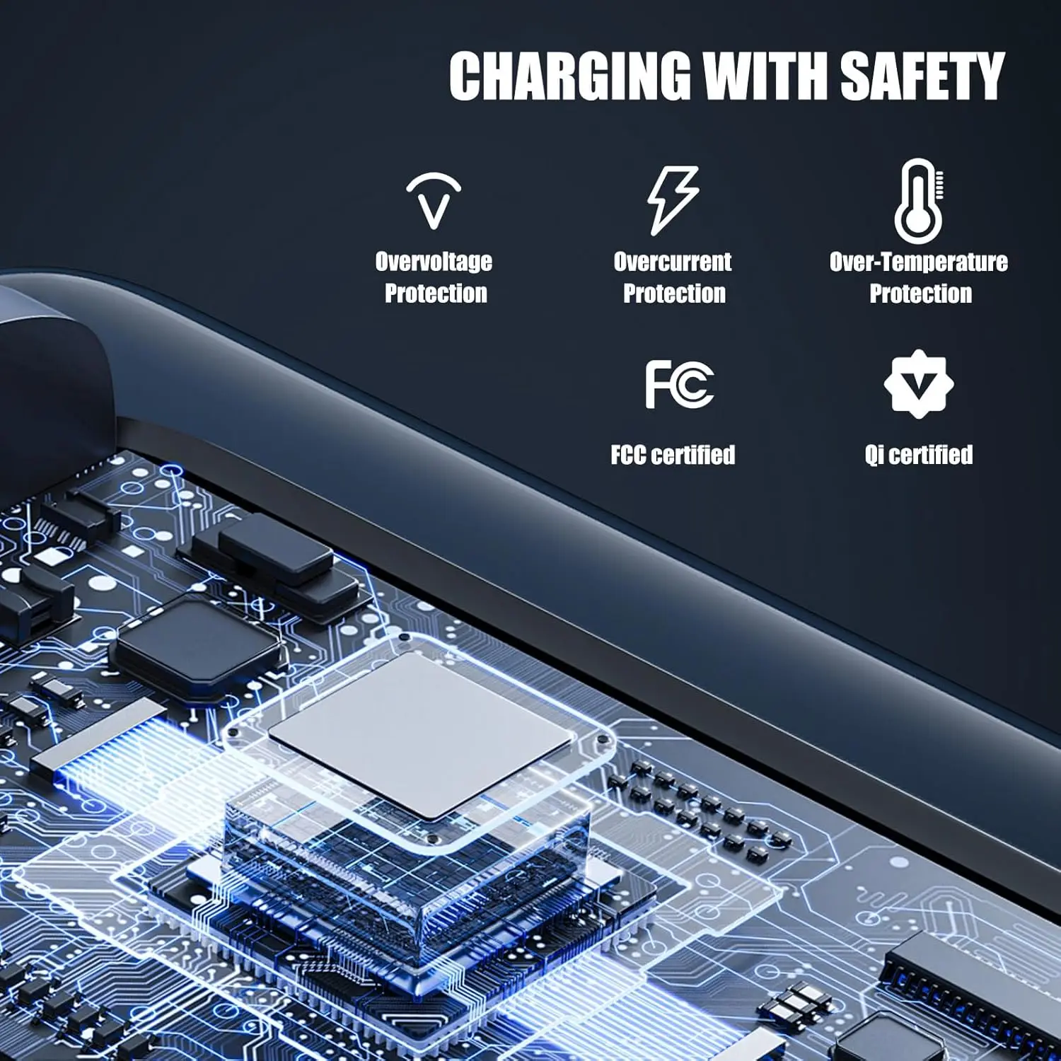 Cargador inalámbrico magnético 3 en 1 de 15W para iPhone 17 16 15 14 13 12 Pro Max Apple Watch 11-2 Airpods 4/3 Pro Estación de carga rápida - imagen 3