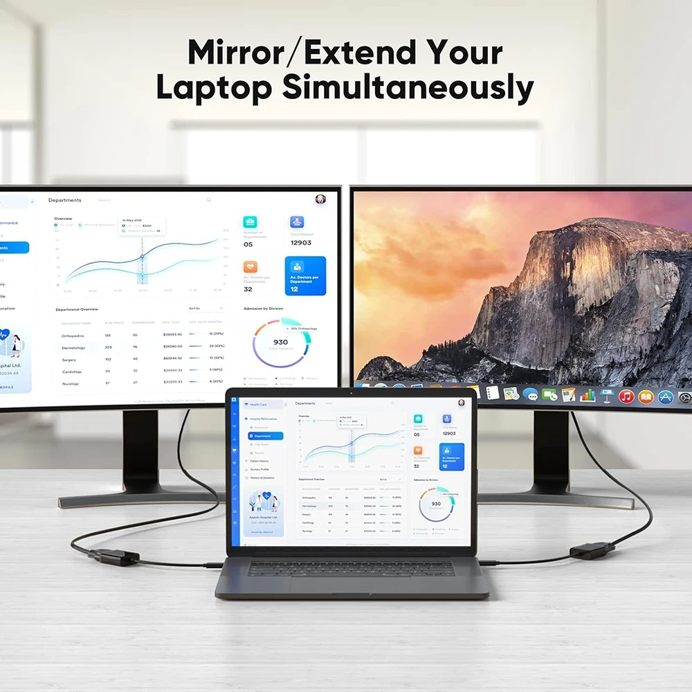 Adaptateur vidéo USB C Thunderbolt3 vers D-SUB VGA 1080P, câble convertisseur noir type-c mâle vers VGA femelle pour projecteur de moniteur d'ordinateur portable - imagen 4