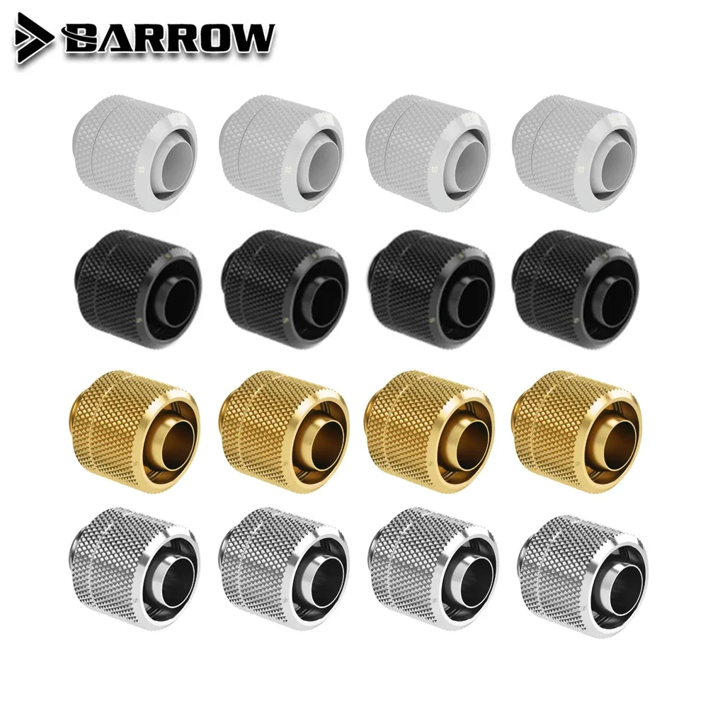 Barrow Conector G1/4 Soft Tube Refrigeración Líquida PC 10-13mm