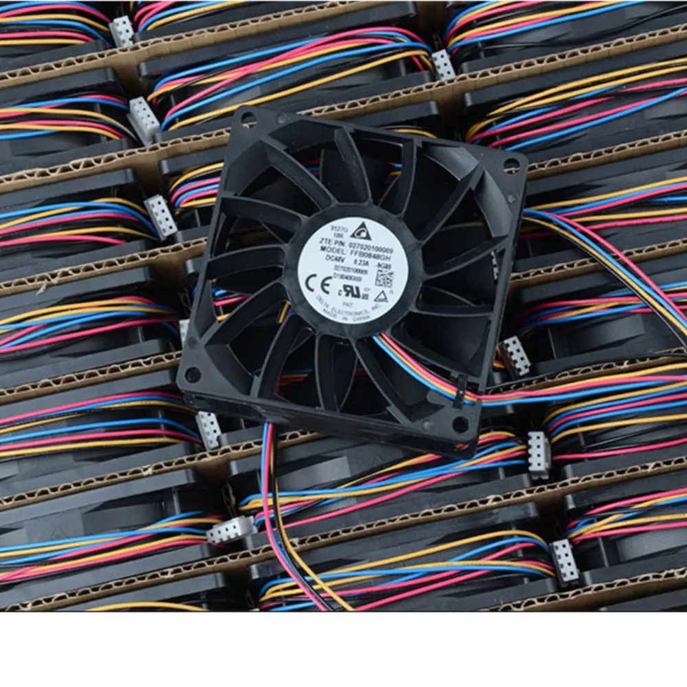 Delta Ventilador PWM 80mm 48V Silencioso Rodamiento de Bolas - imagen 4