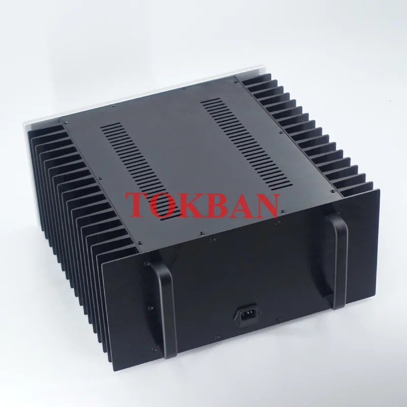Tokban Audio-carcasa de aluminio para amplificador de potencia, carcasa de aluminio Clase A, 4320A, 430x200x418mm - imagen 3