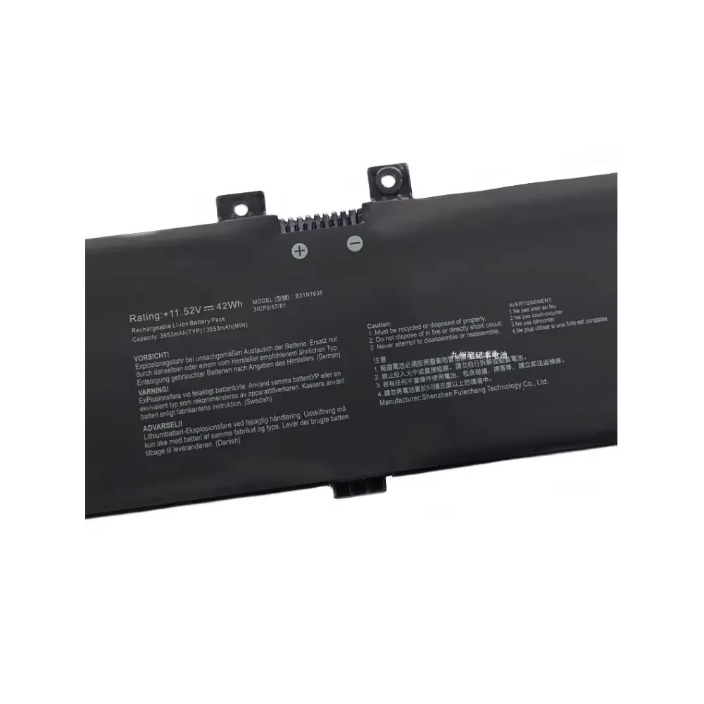 B31N1635 batería del ordenador portátil para ASUS VivoBook Pro 17 A705U N705U A705UA X705U X705UA X705UB X705UF X705UV X705UN X705UQ - imagen 4