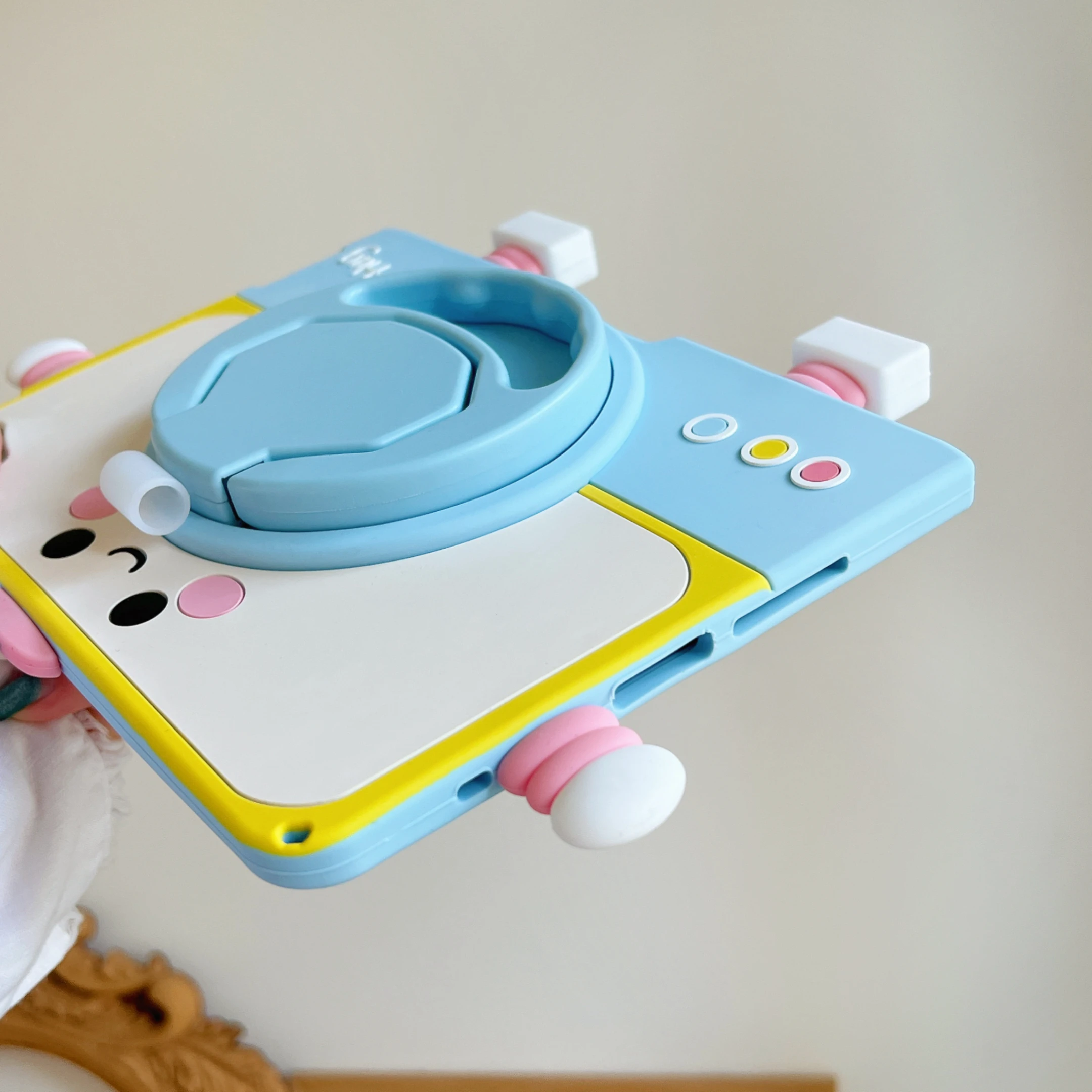 Funda bonita para niños para Huawei Honor Pad 9 (Tablet 9), 12,1 "X9 X8 Pro 11,5", Funda con soporte con mango giratorio 360 - imagen 4