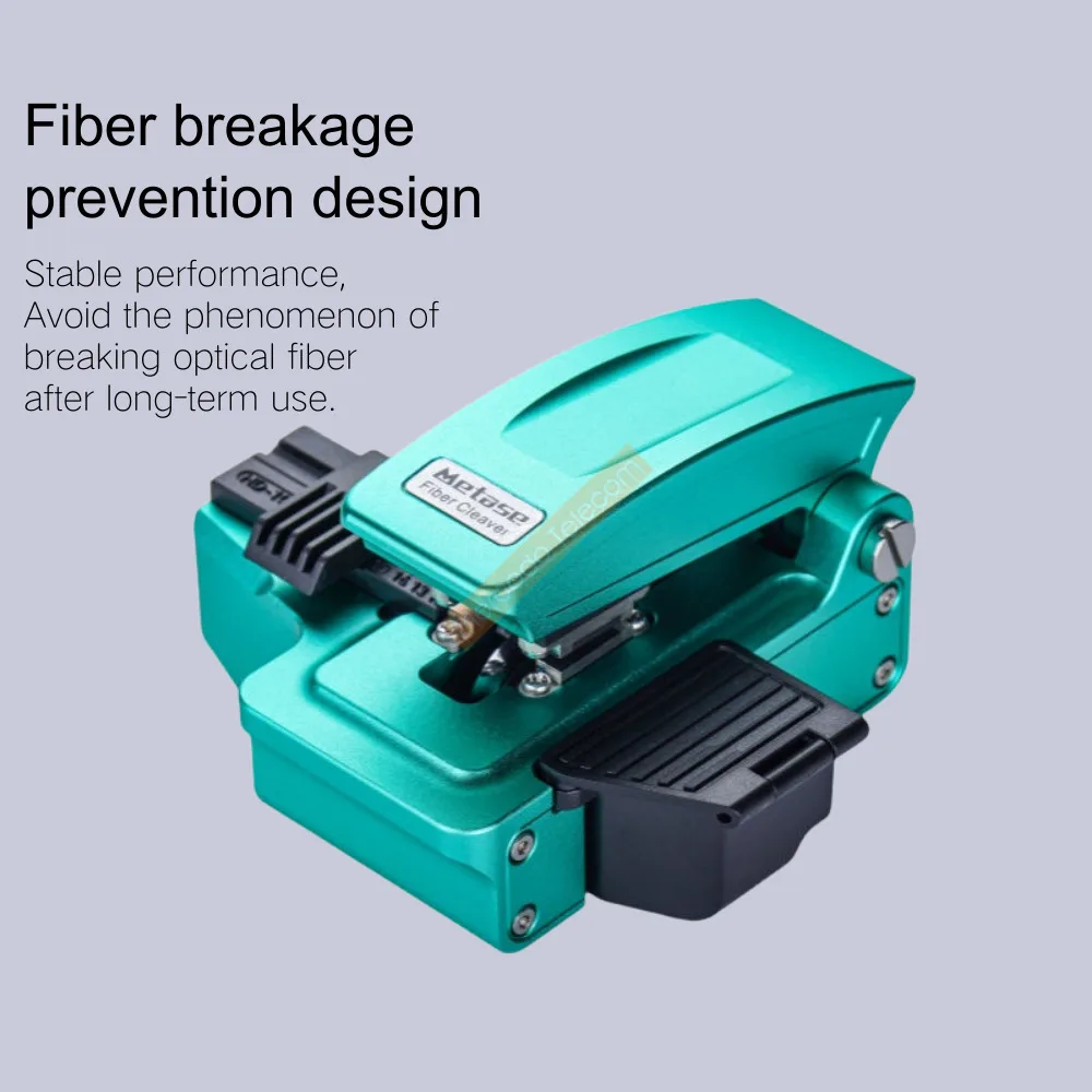 MT-10 de cuchilla de fibra de alta precisión de un solo paso para máquina cortadora de fibra óptica de cinta de fibra individual y 12 con 24 puntos de corte FTTH - imagen 3