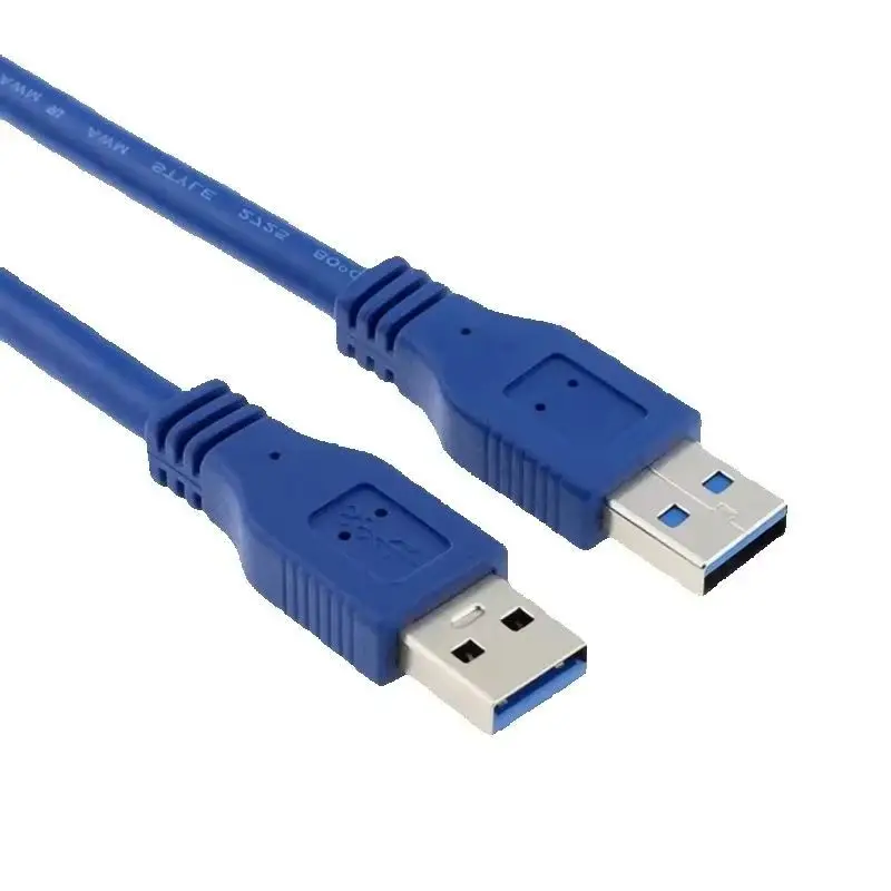 Cable de extensión USB 3,0 a USB 3,0, Cable extensor USB A macho a macho, transmisión rápida de datos para radiador de disco duro