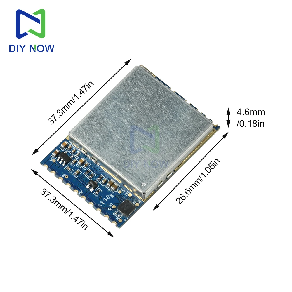 Módulo receptor de vídeo FM RX1264 1,2G/1,3G módulo de transmisión de imagen FPV inalámbrico analógico módulo receptor de transmisión de Audio y vídeo - imagen 4