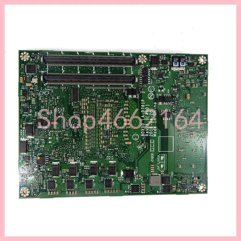 LA-D761P con placa base de CPU de i3-6100U para PC en caja integrada 5000 Celeron G3900E placa base para ordenador portátil CN-0V285V 100% probado OK - imagen 2