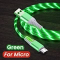 Green Micro USB