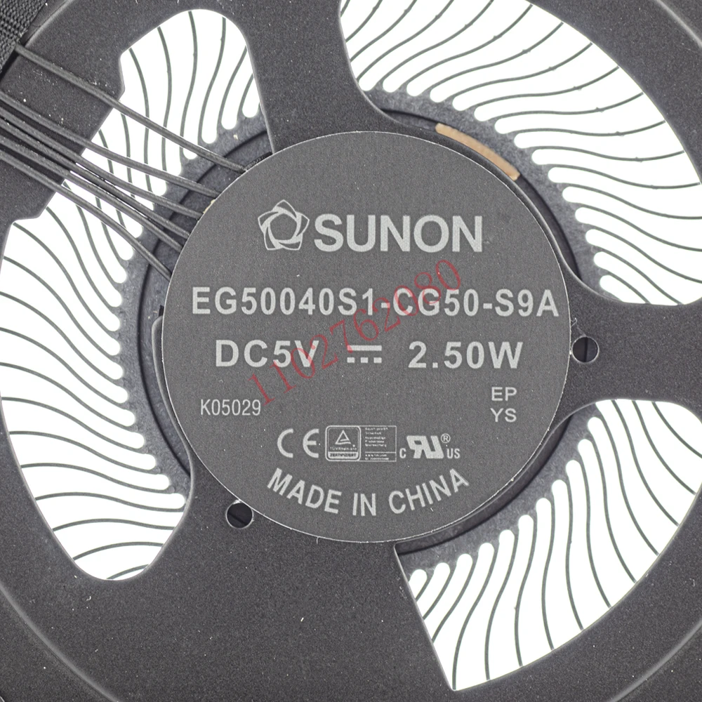 Reemplazo nuevo ventilador de refrigeración de CPU para portátil para Lenovo Thinkpad T490S T495S T14S Series ventilador EG50040S1-CG50-S9A DC5V 2,5 W - imagen 3