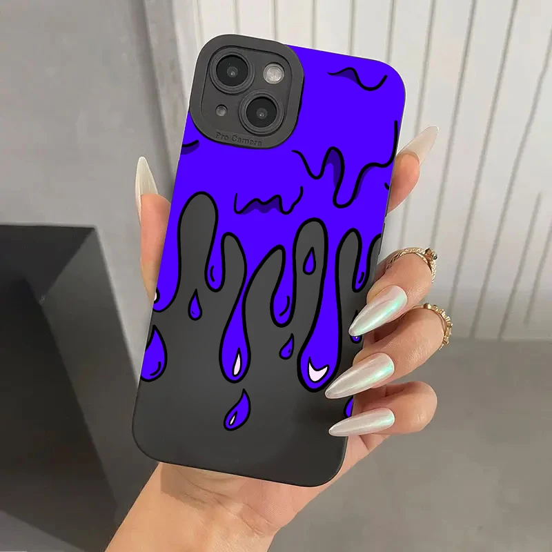 Funda de teléfono de silicona con pintura divertida Graffiti Art para Samsung Galaxy A14 A34 A54 A13 A23 A33 A52 5G S23 Ultra S22 Plus S21 S20 FE - imagen 2