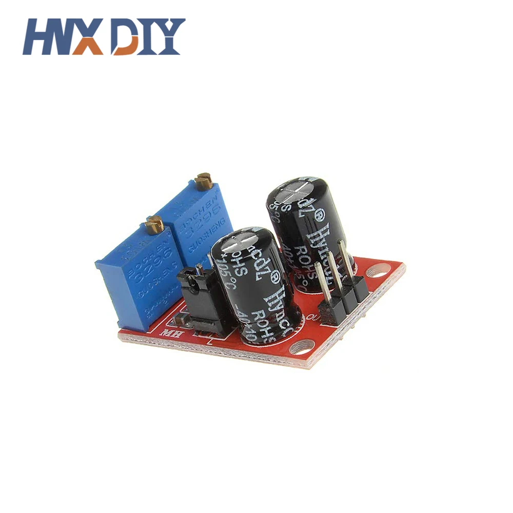 5/10 Uds NE555 ciclo de trabajo de frecuencia de pulso módulo ajustable generador de señal de onda cuadrada 5V-12V controlador de Motor paso a paso ne 555 - imagen 4