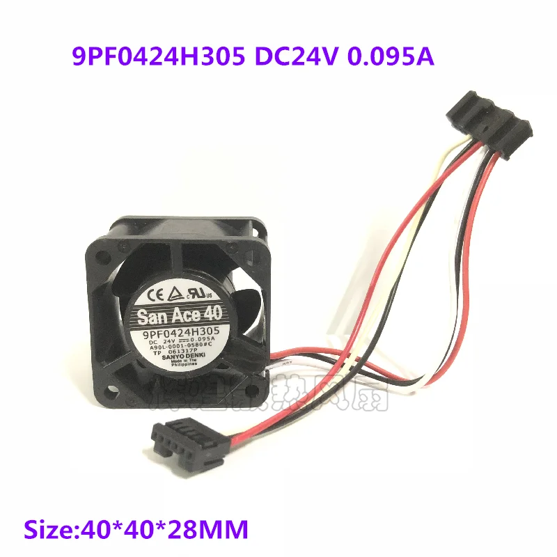 Ventilador de refrigeración del sistema Fanuc, nuevo y original 9PF0424H305 A90L-0001-0580 # C DC24V 0.095A 4cm 4028