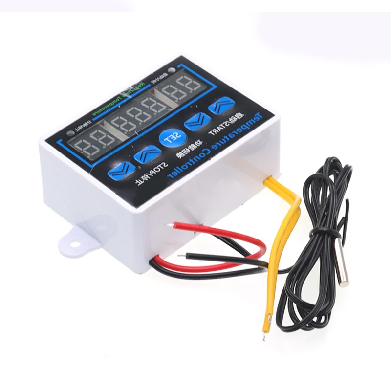 AC220V DC12V 10A Controlador de temperatura LED digital Sensor de interruptor de control del termostato - imagen 3
