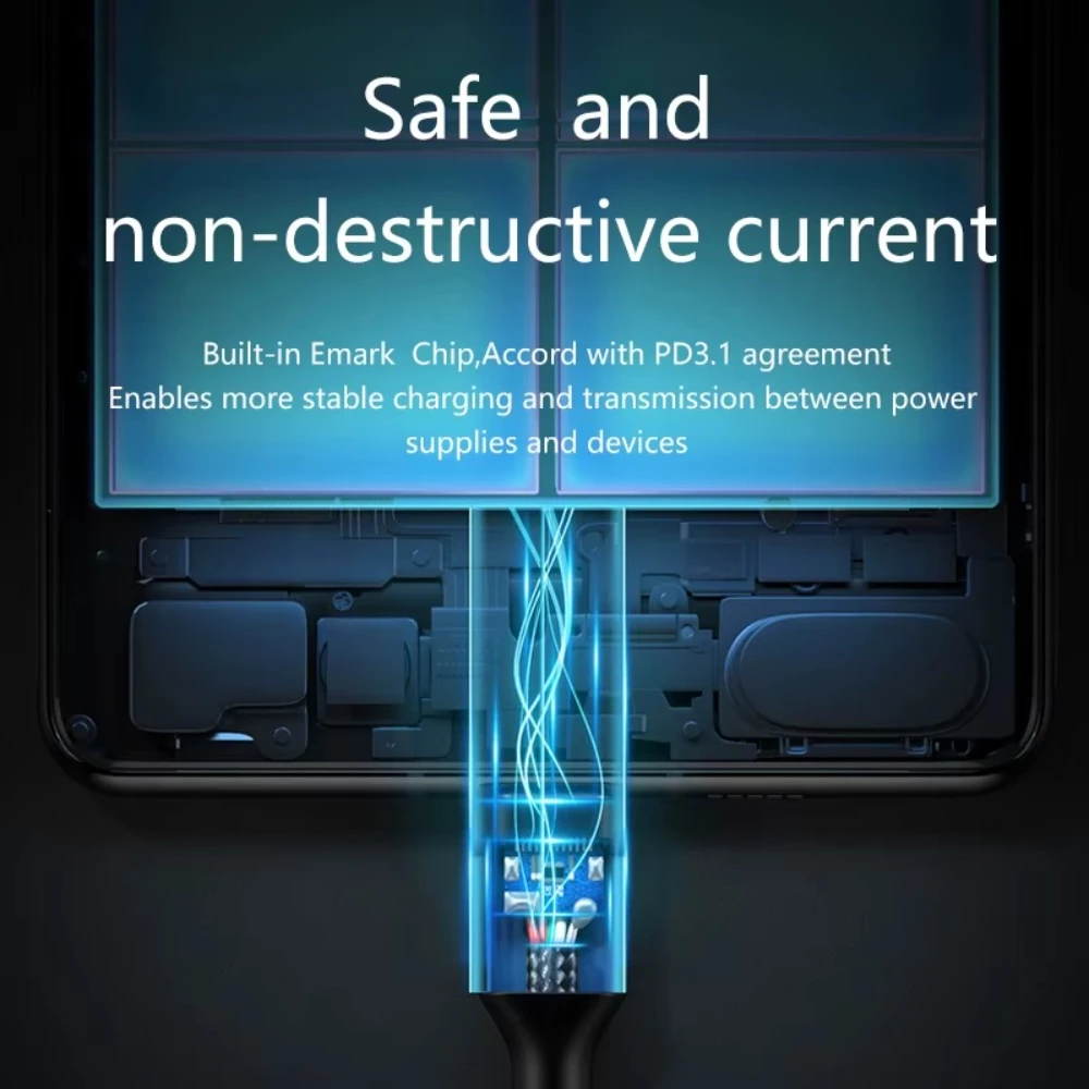 Codo de 90 grados carga súper rápida PD 3,1 240W Cable USB tipo C a C para iPhone 15 16 tableta Vivo para Samsung S22 cargador de datos - imagen 5