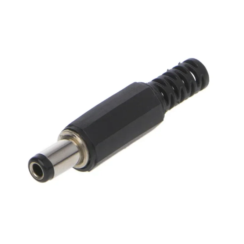 10 Uds 5,5x2,5mm 5,5x2,1mm macho DC en línea enchufe conector adaptador cubierta de plástico - imagen 3