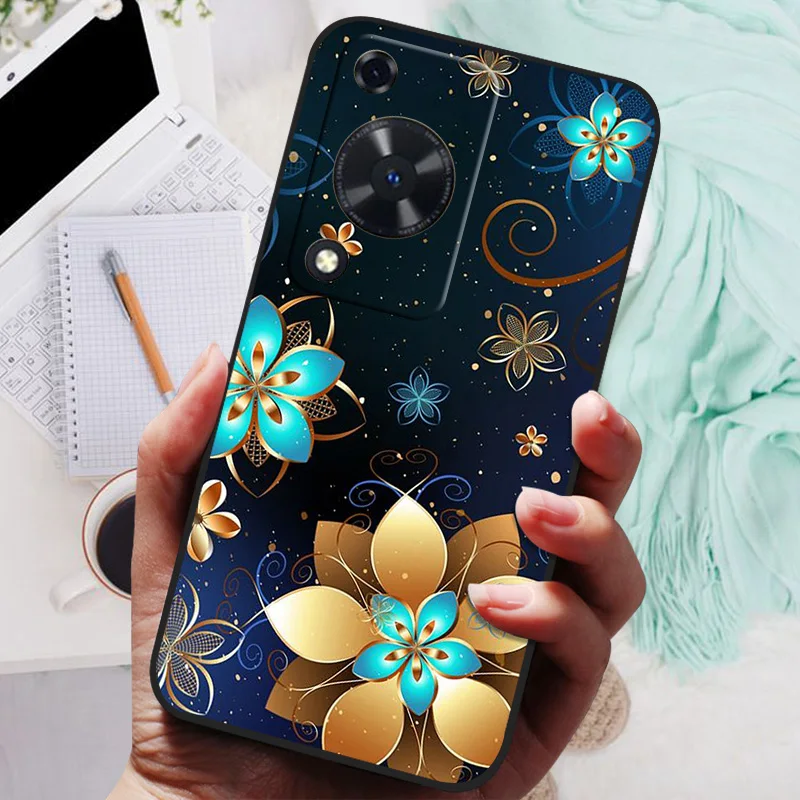 Para Huawei Nova Y72s Y72 4G funda negra León Lobo fundas traseras suaves de silicona para Huawei Nova Y63 funda protectora para teléfono - imagen 4