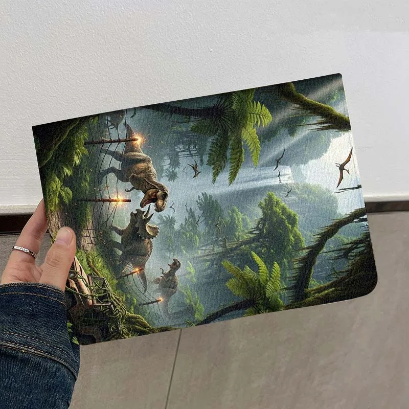 Patrón de dinosaurio caliente para Xiaomi Redmi Pad 2 4 5 6 6S 7 7S SE Pro Ultra Max 14 11 8,7 11,2 12,5 pulgadas funda para tableta - imagen 3