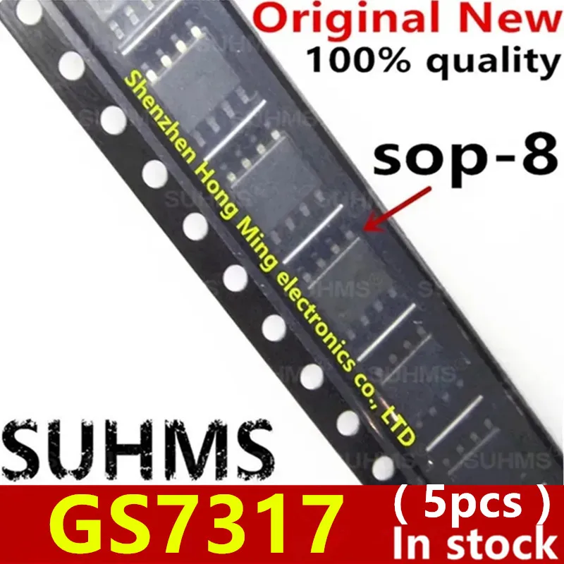 Chip GS7317 HSO-R SOP-8 - Kit chips alto rendimiento industrial