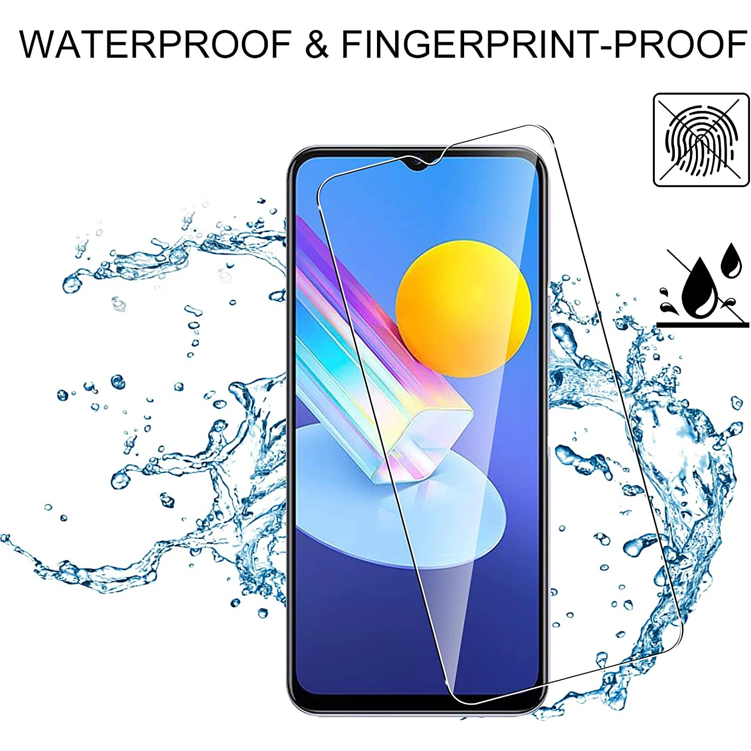 2/4 Uds vidrio templado para VIVO Y70 Y15 Y33s Y72 Y55S Y27S Y100 Y100i V20 V23 V25 V21 V27e 5G Protector de pantalla de vidrio Protector - imagen 3